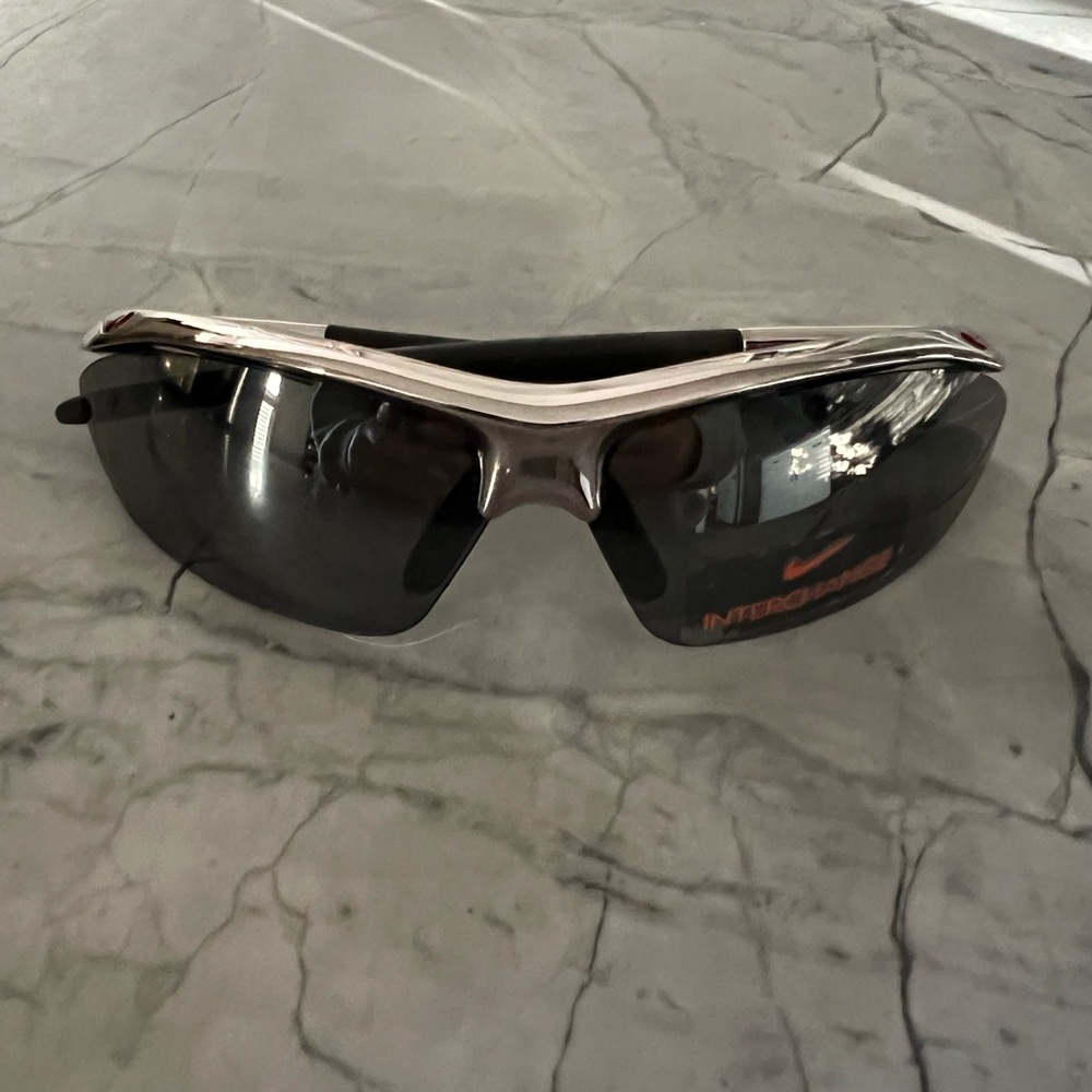Nike Sport Black and Silver Sunglasses, NEW!